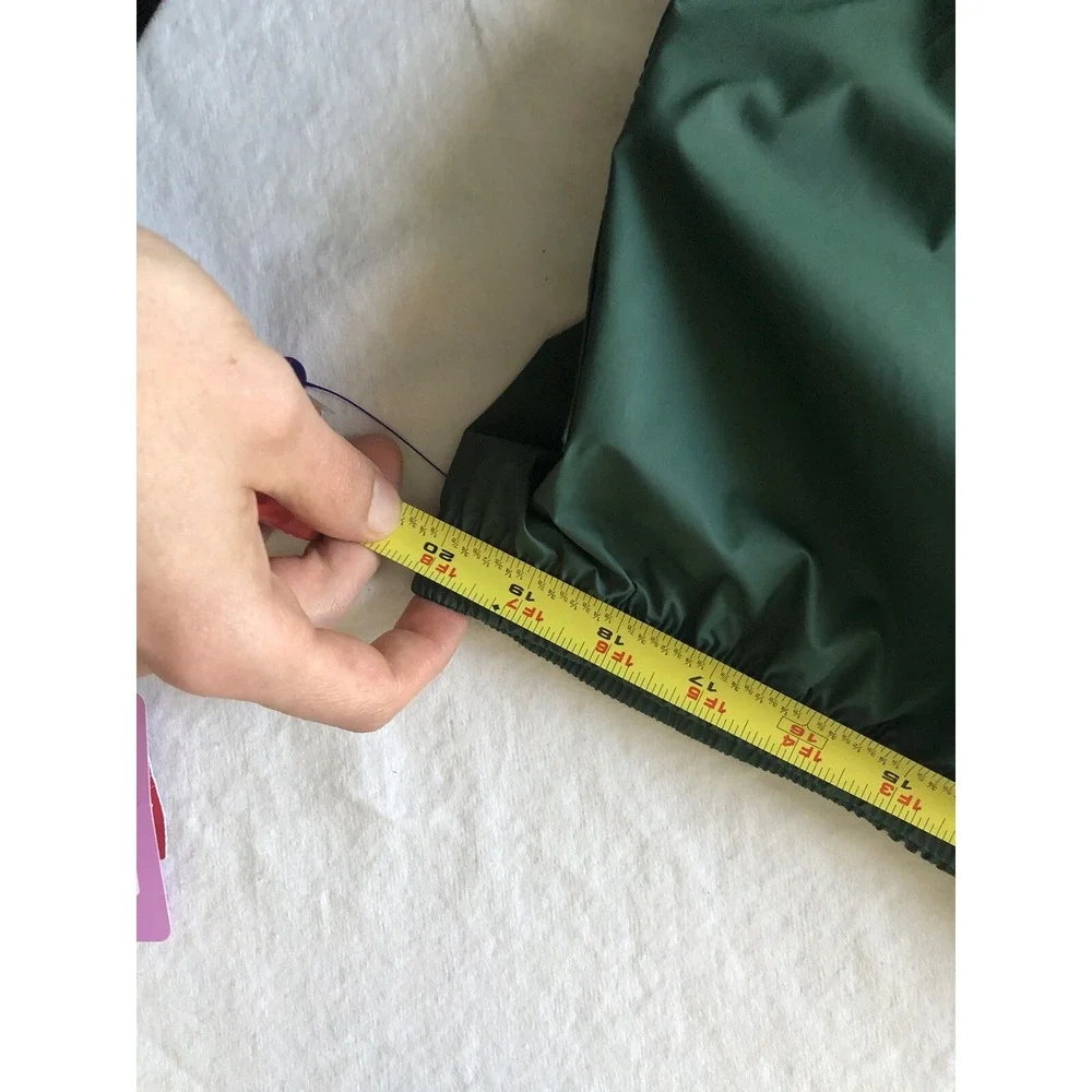 Bass Pro‎ Shop Size 3XL XXXL Green lined nylon rain outdoor pants